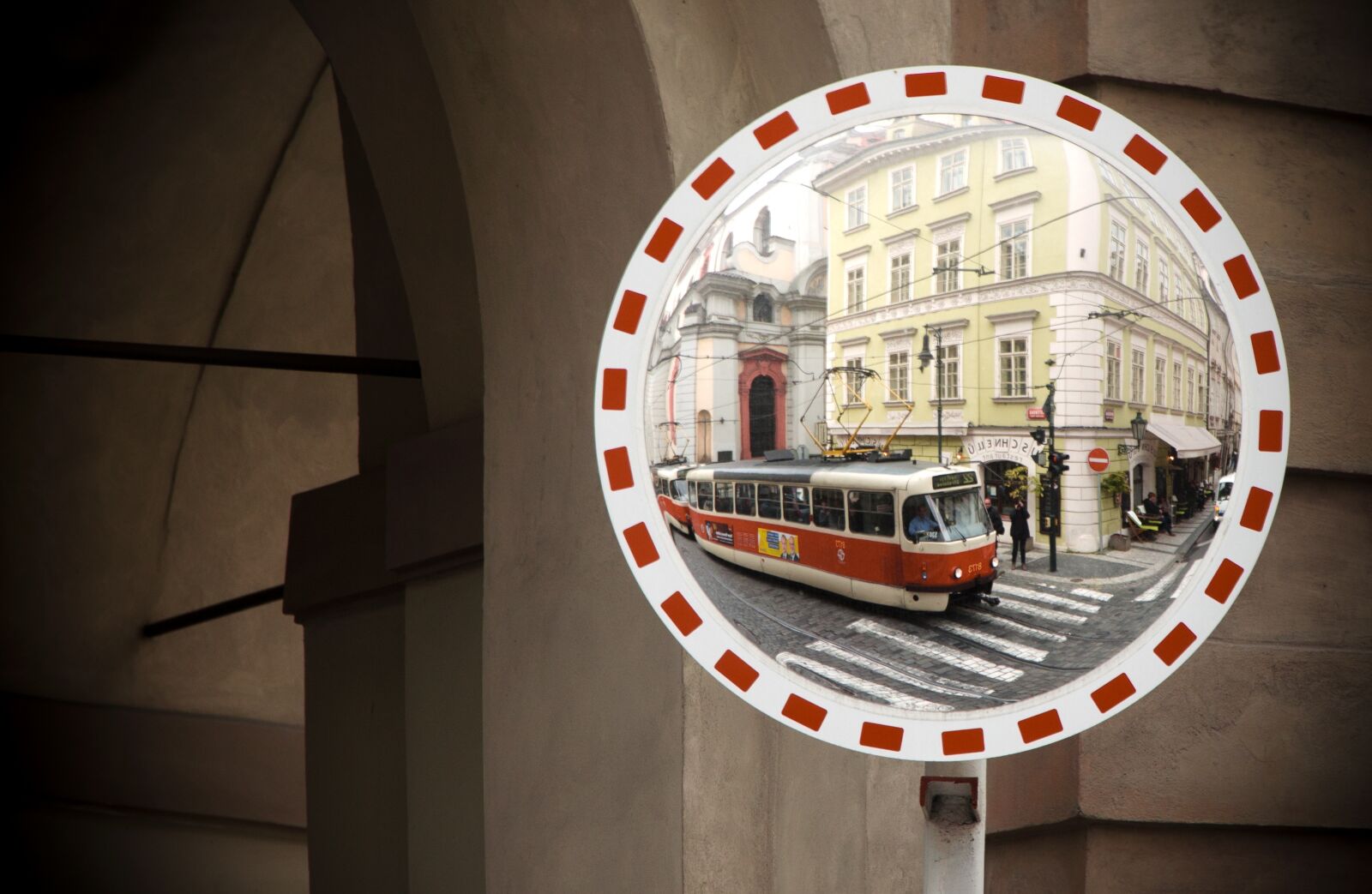 Nikon D5100 sample photo. Prague, tram, czech republic photography