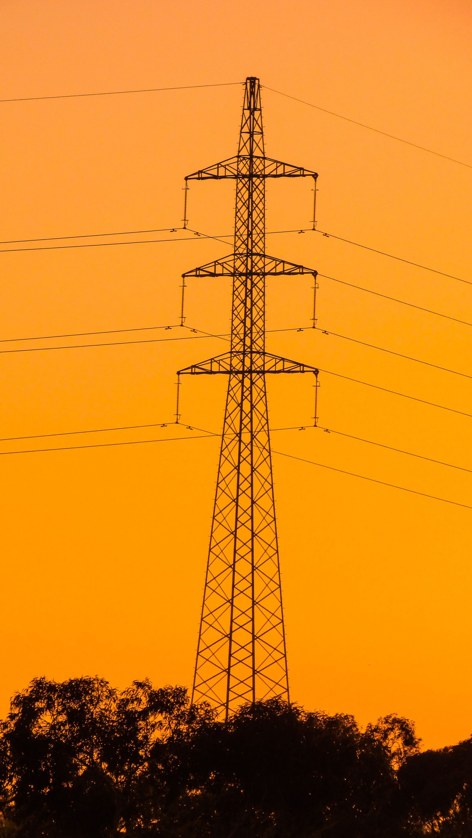 Canon PowerShot SX400 IS sample photo. High voltage, pylon, electricity photography