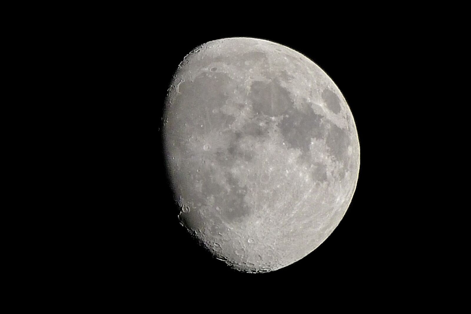 Panasonic Lumix DMC-FZ40 (Lumix DMC-FZ45) sample photo. Moon, space, astronomy photography