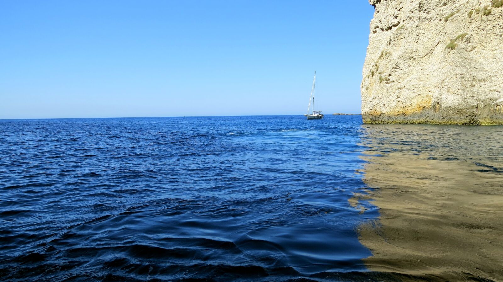 Canon PowerShot SX50 HS sample photo. Ionian sea, color blue photography
