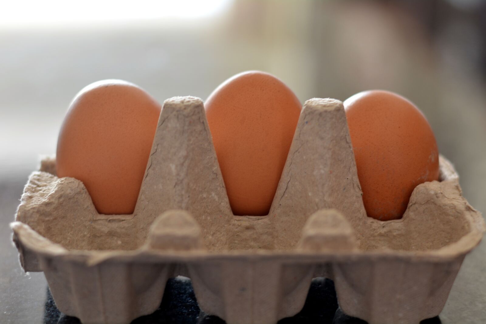 Nikon D5200 sample photo. Eggs in container, food photography