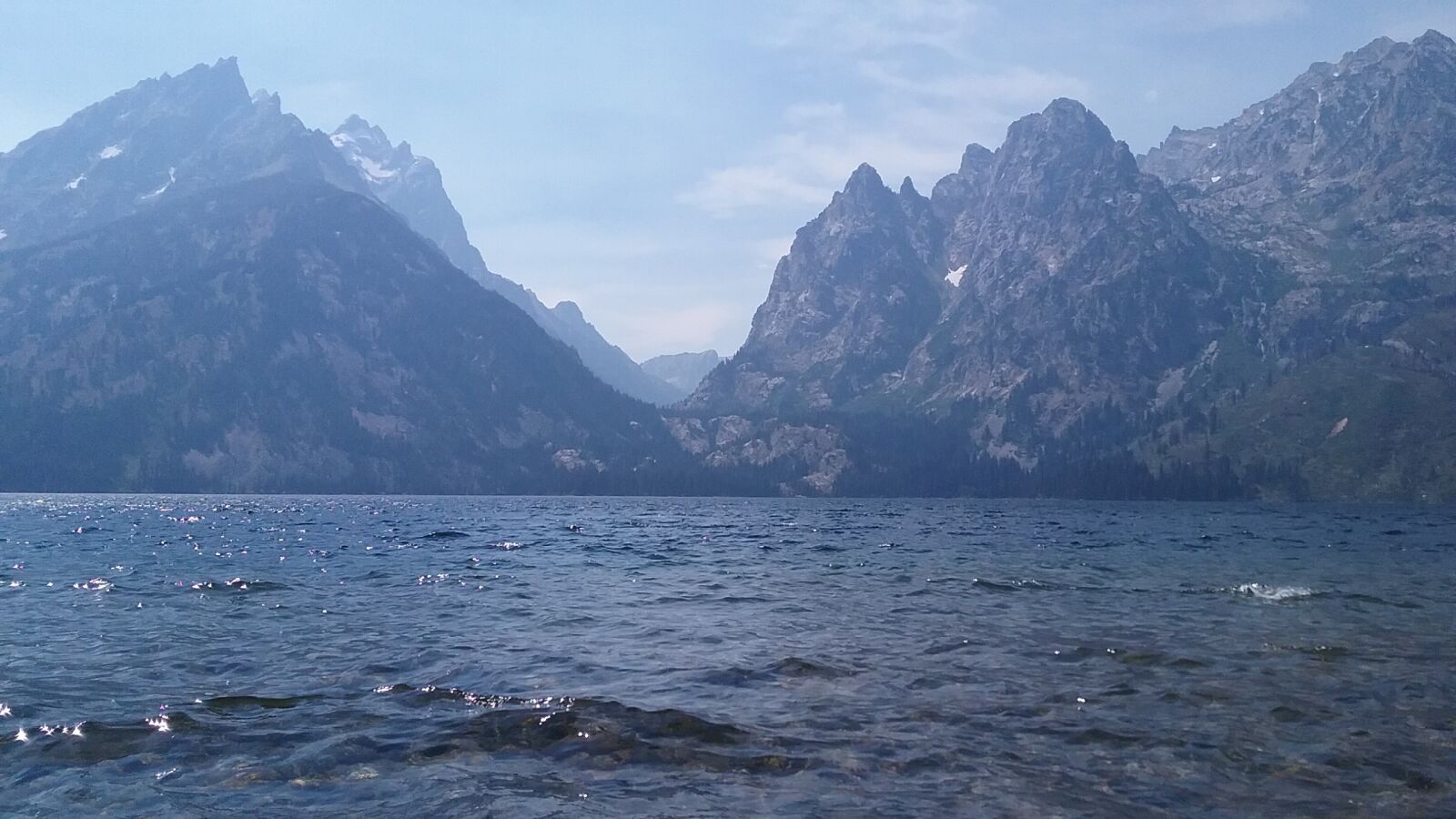 Samsung Galaxy J3(2016) sample photo. Grand teton, lake, national photography
