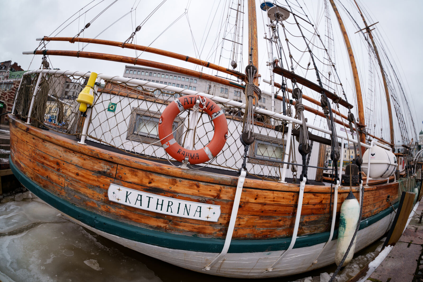 Sigma 15mm F1.4 DG DN Diagonal Fisheye Art sample photo. Kathrina sailboat photography
