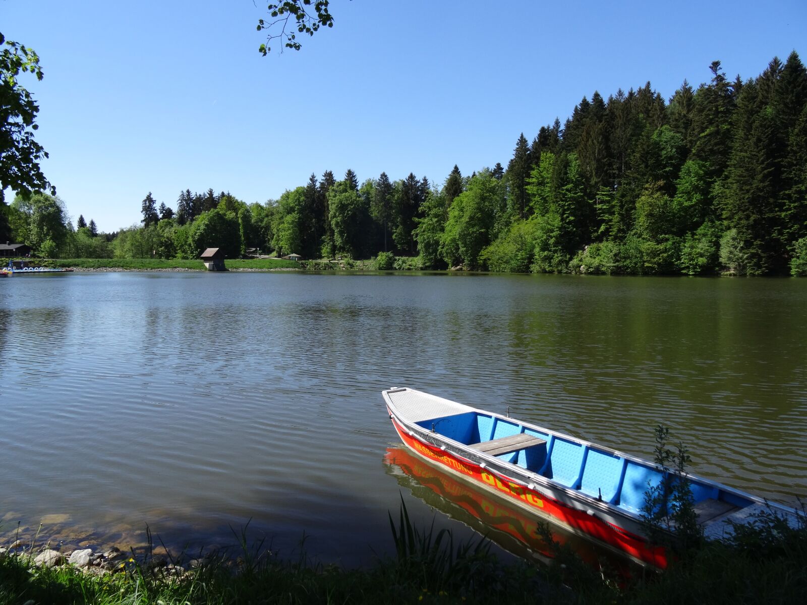Sony DSC-HX50 sample photo. Lake, boat, ebnisee photography