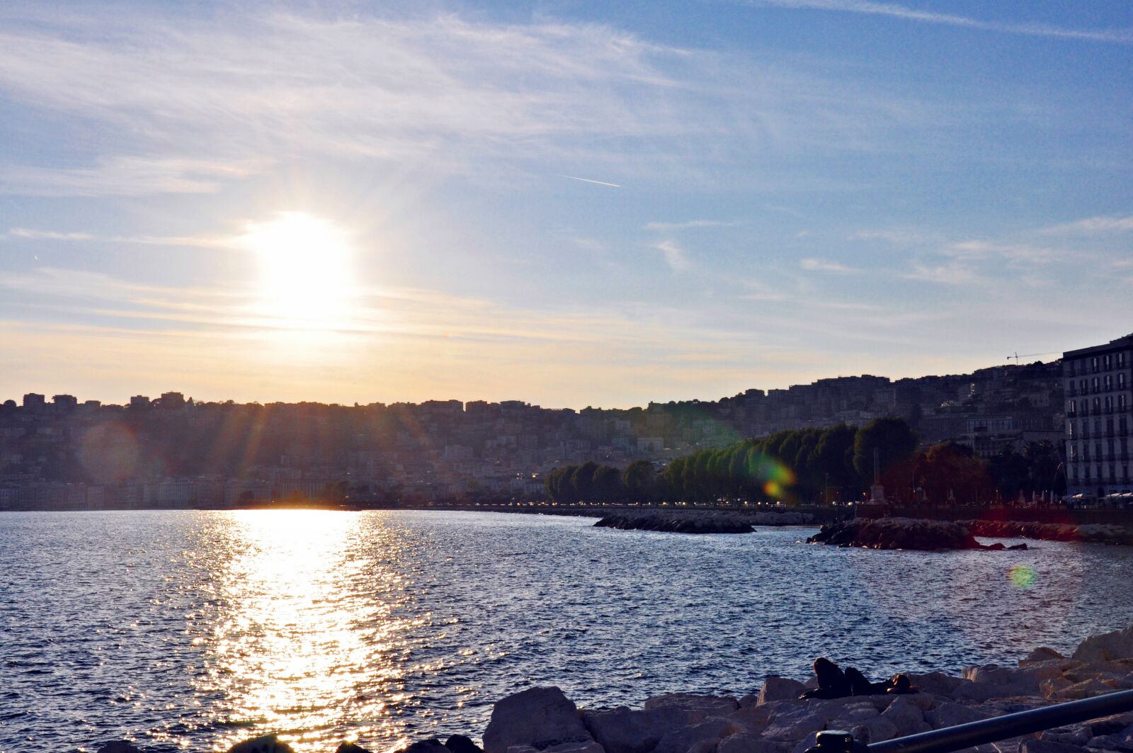 Nikon D90 sample photo. Naples, italy, sea photography