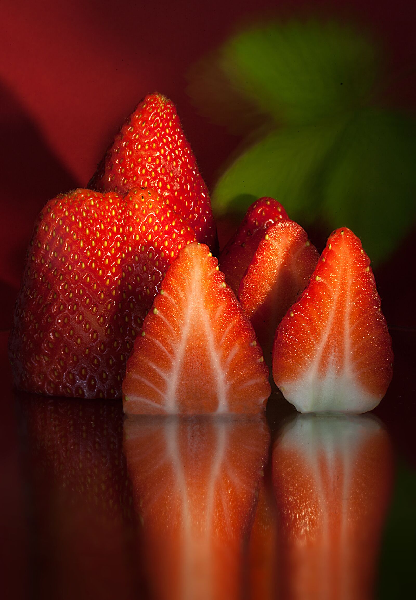 Canon EOS 5D Mark II + Canon EF 100mm F2.8 Macro USM sample photo. Strawberries, fruits, fruit photography