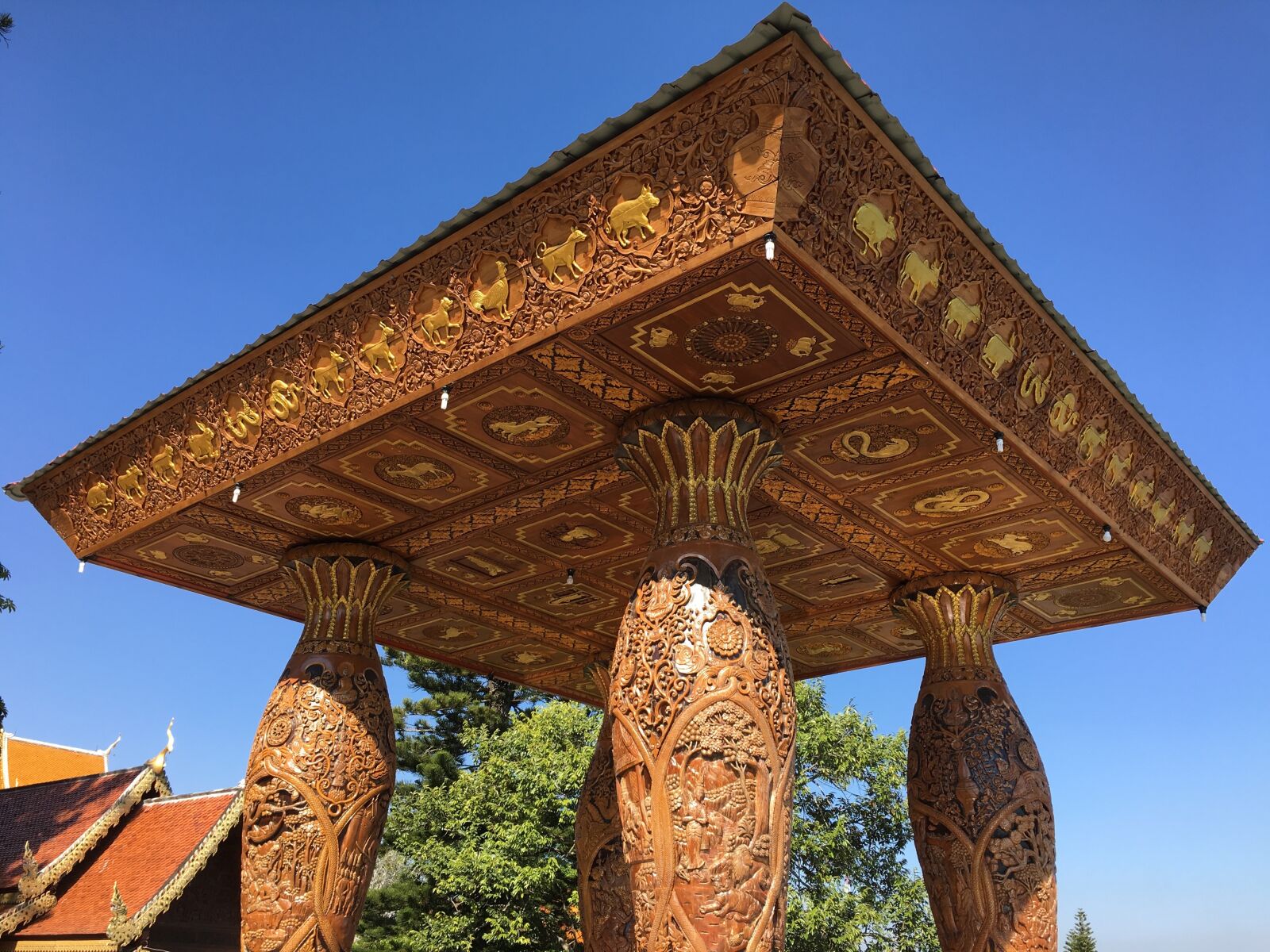 Apple iPhone 6s sample photo. Temple, buddhism, pagoda photography