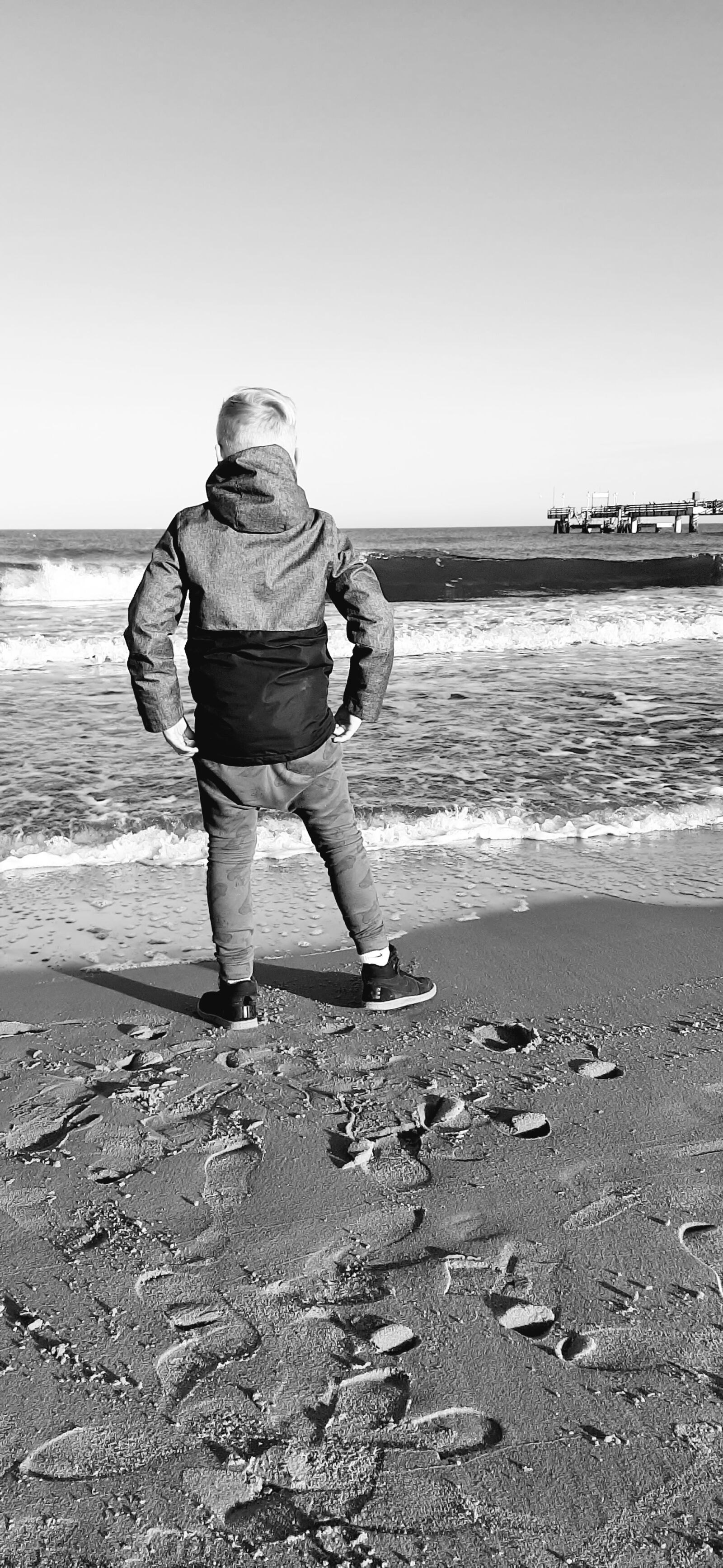 Samsung Galaxy A50 sample photo. Baltic sea, sea bridge photography