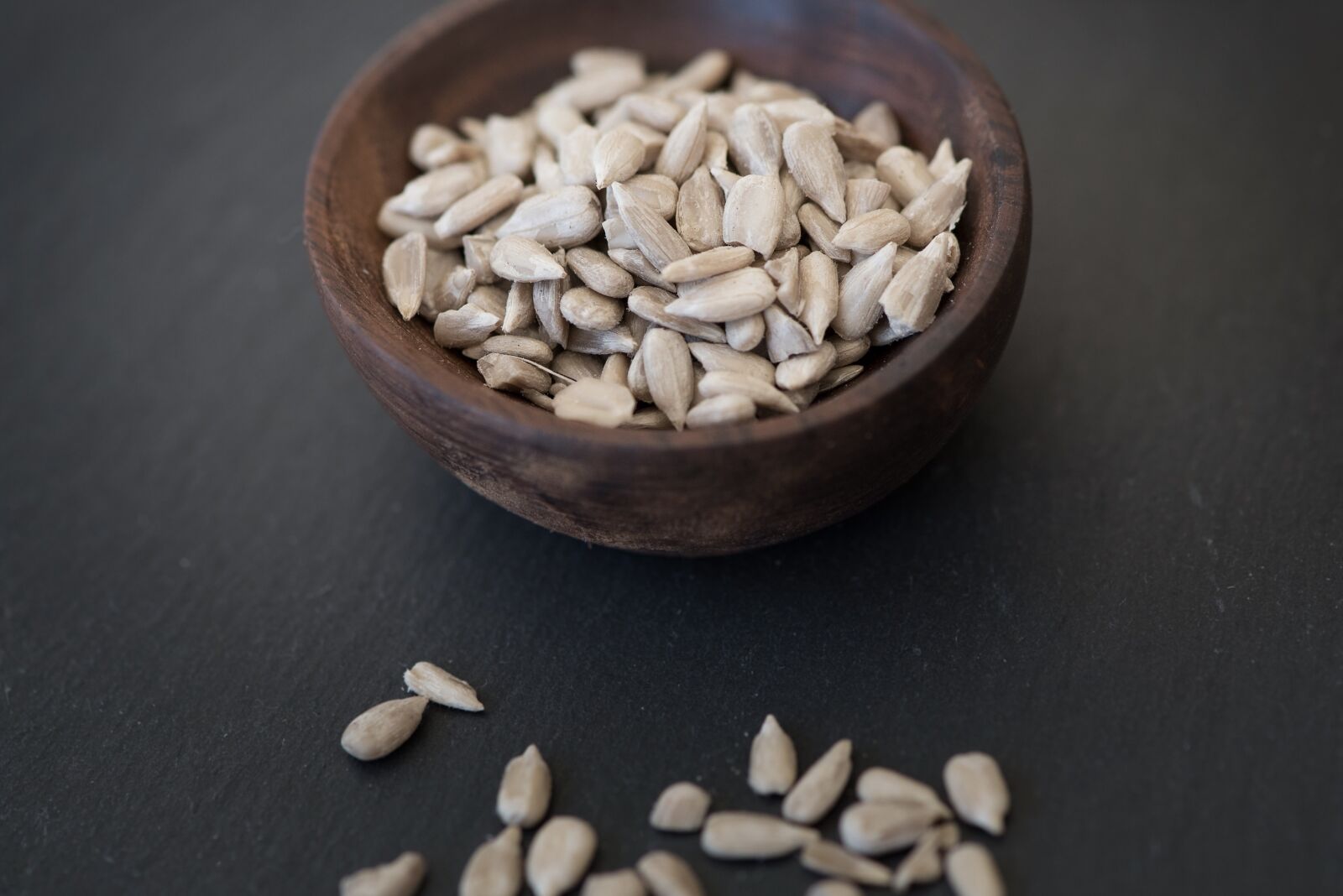 Nikon D750 sample photo. Sunflower seeds, cores, shelled photography