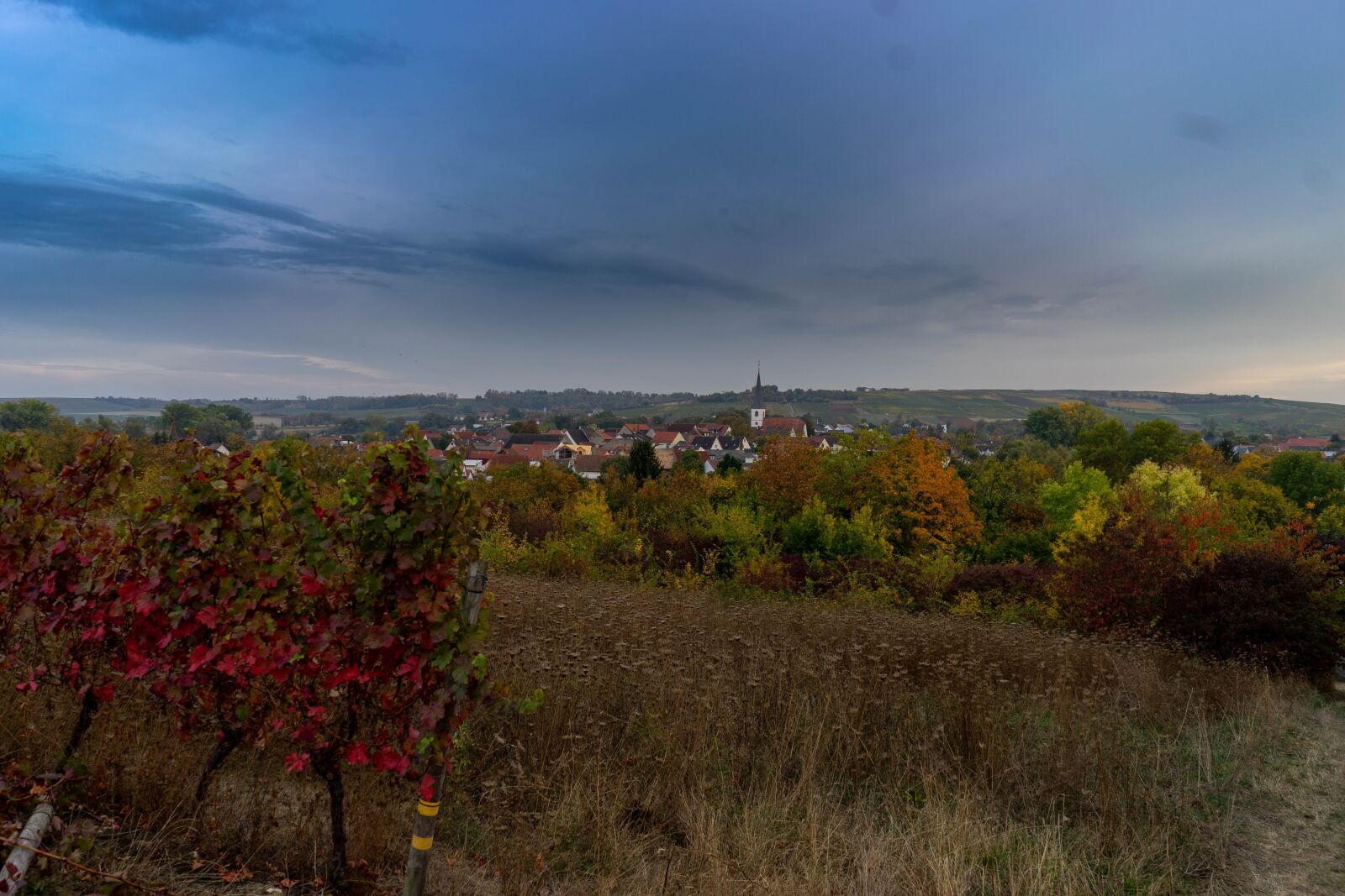 Sony a7 + Sony FE 28mm F2 sample photo. Autumn, village, landscape photography