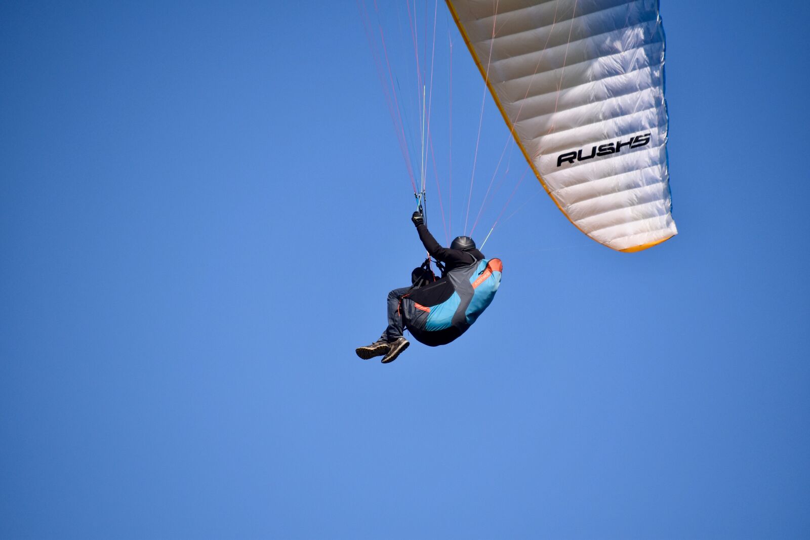 Nikon D5600 sample photo. Paraglider wing, wing ozone photography