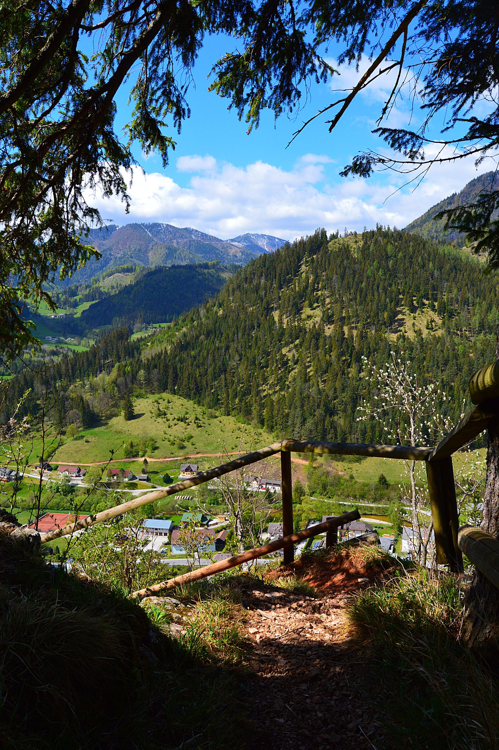 Nikon D3200 sample photo. Schwarzau, mountains, lower austria photography