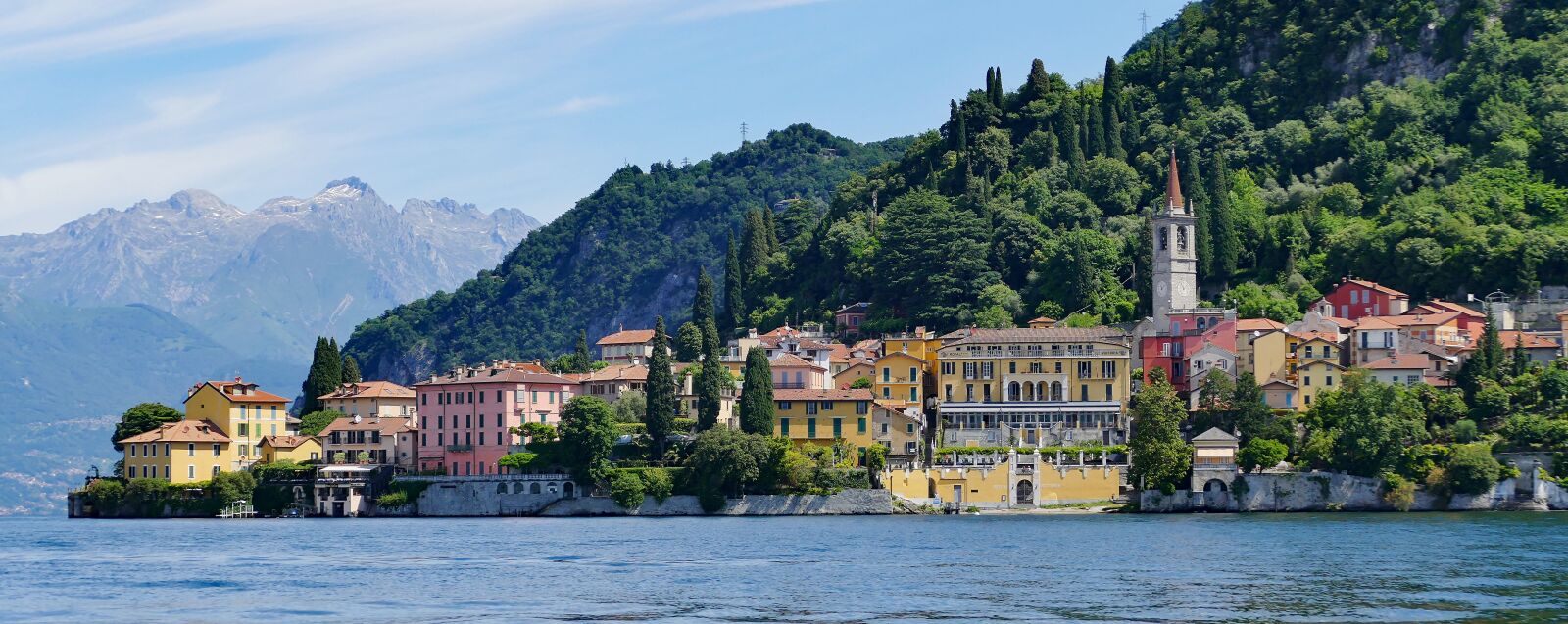 Panasonic Lumix DMC-FZ1000 sample photo. Varenna, city view, architecture photography