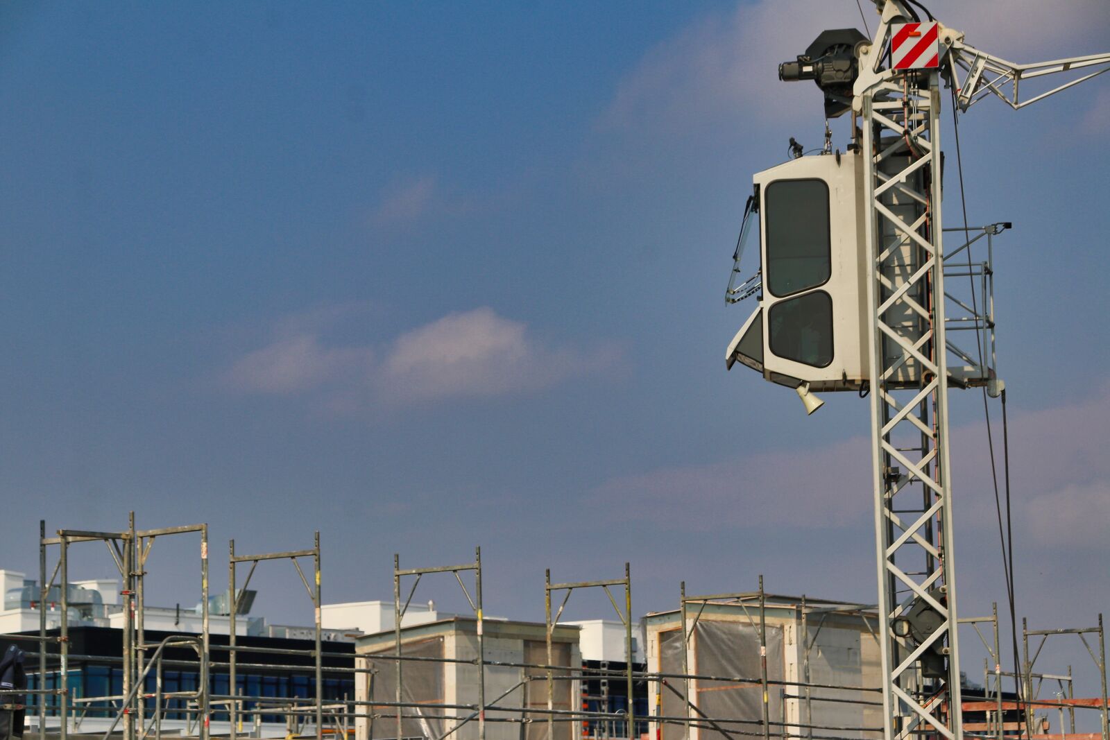 Canon EOS 80D sample photo. Crane, construction, site photography