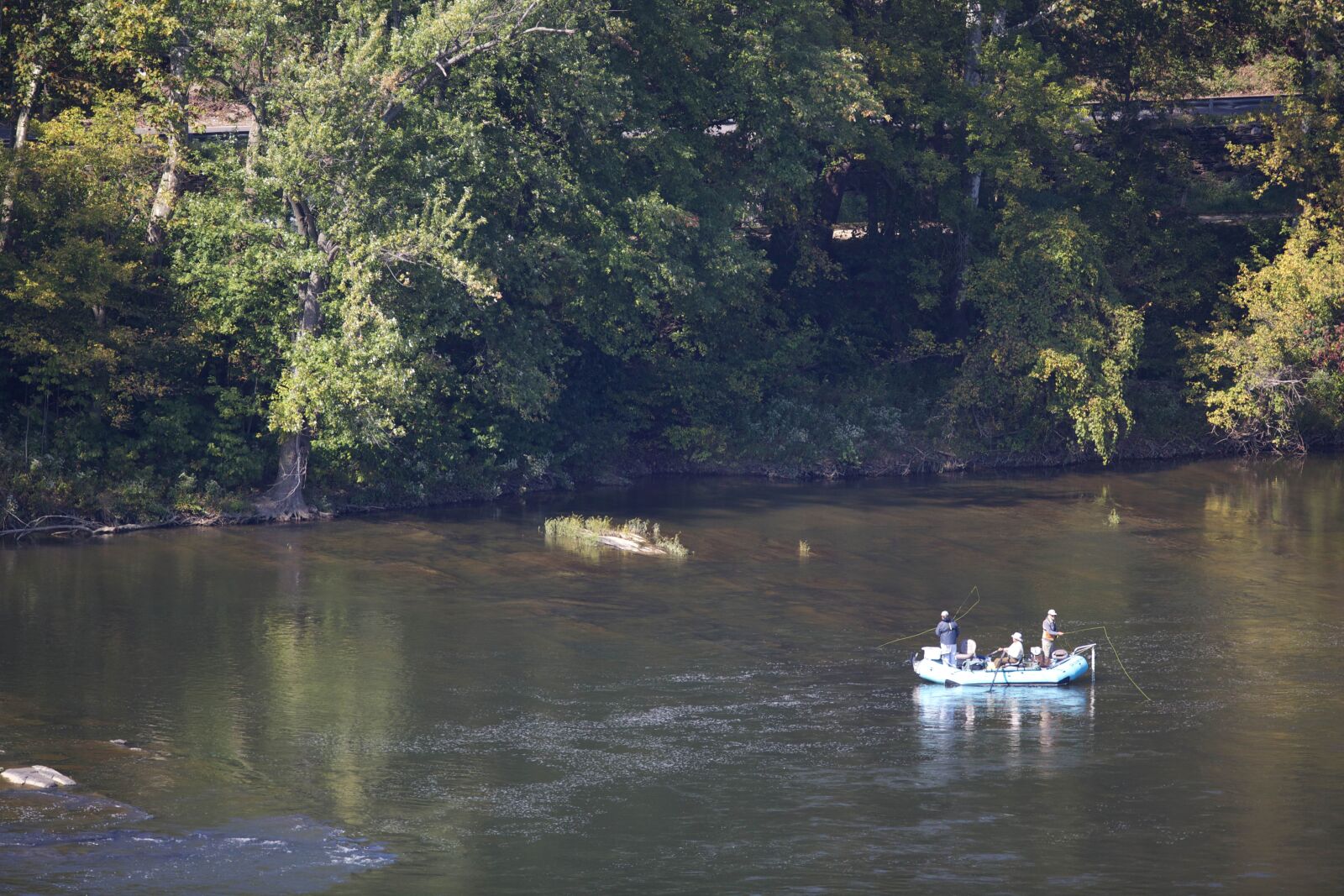 Canon EOS 5D Mark II sample photo. Sport, boat, fishermen, rafting photography
