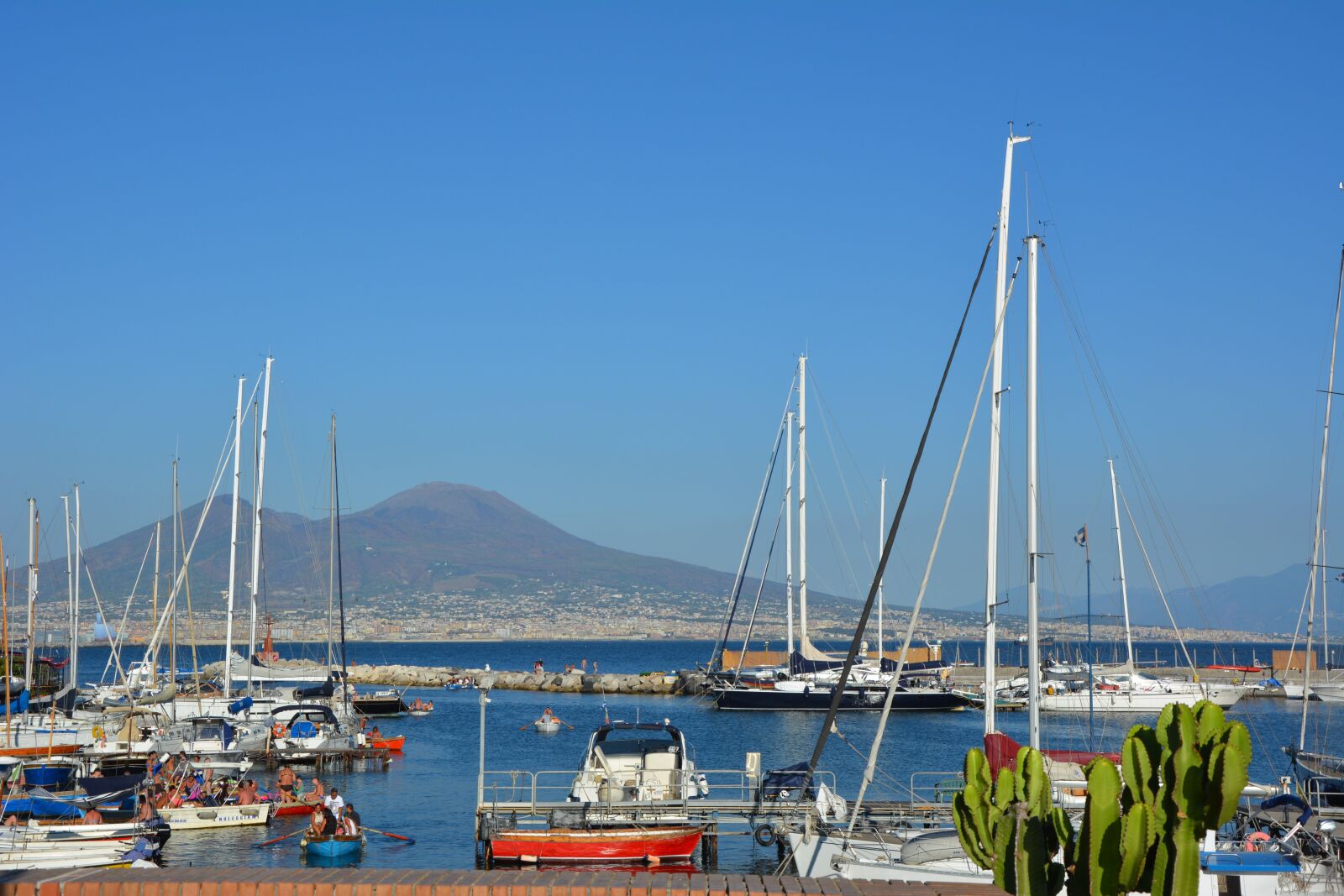 Nikon D5200 sample photo. Naples, italy, vesuvius photography