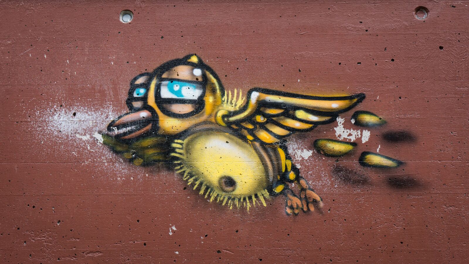 Sony a6500 + Sony Vario-Tessar T* E 16-70mm F4 ZA OSS sample photo. Graffiti, decoration, painted photography