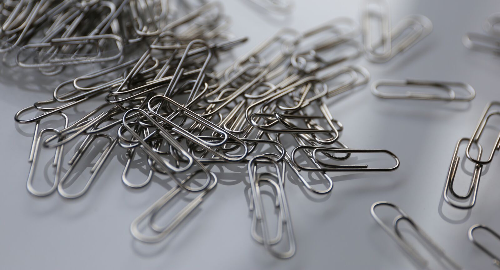 Canon EF 24-70mm F4L IS USM sample photo. Paper clip, stationery, confusion photography