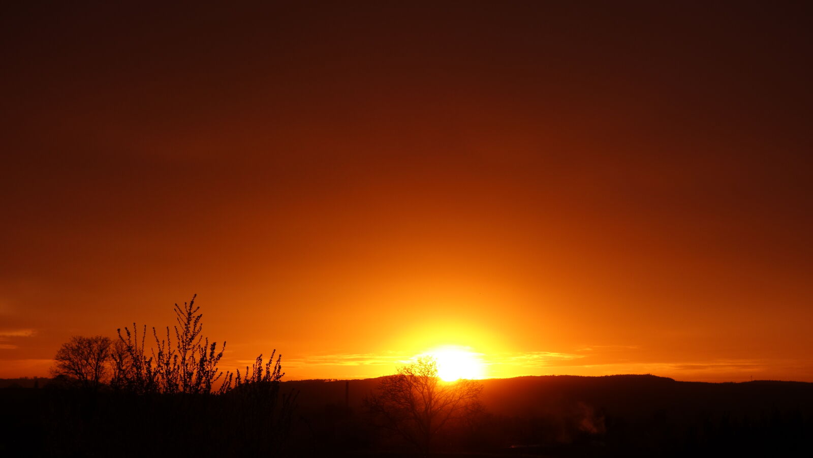 Sony Cyber-shot DSC-RX100 sample photo. Germany, orange, sunset photography