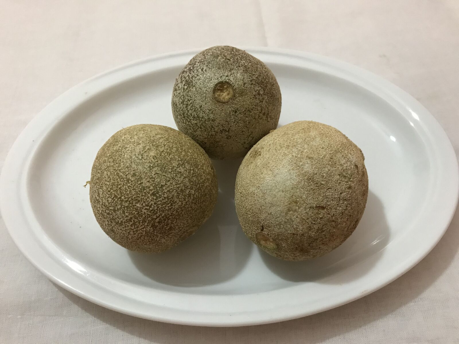 iPhone 7 back camera 3.99mm f/1.8 sample photo. Wood apple, organic fruit photography