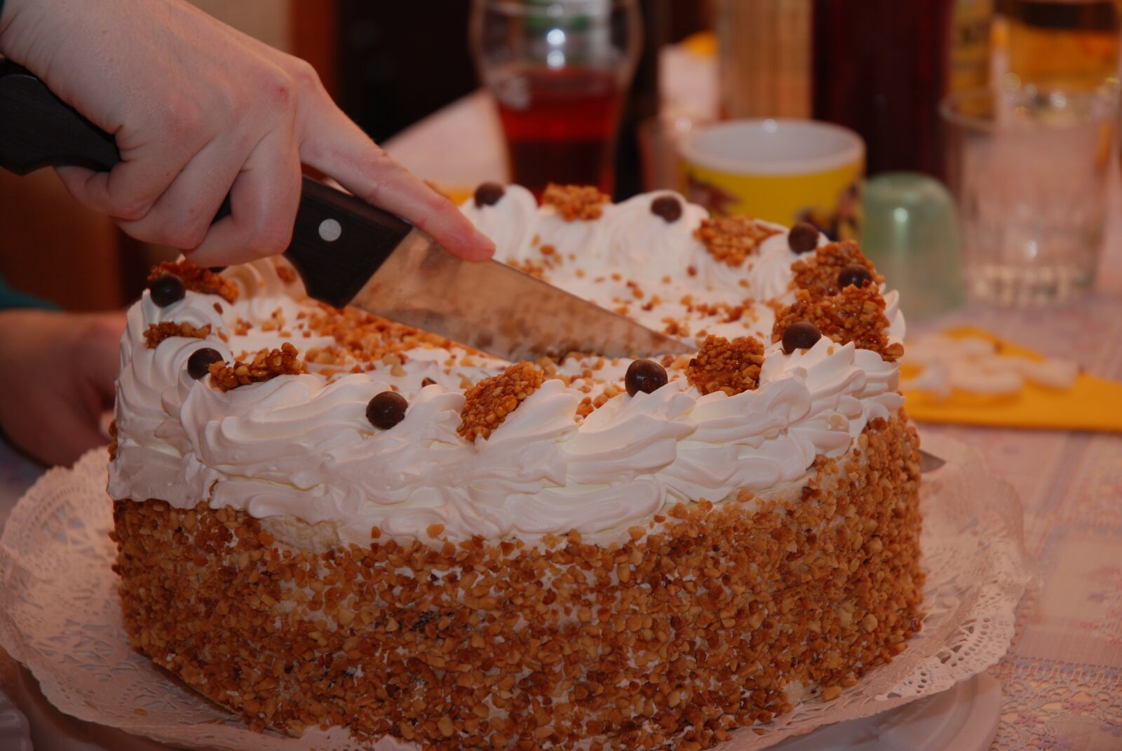 Nikon D80 sample photo. Cake, birthday, food photography