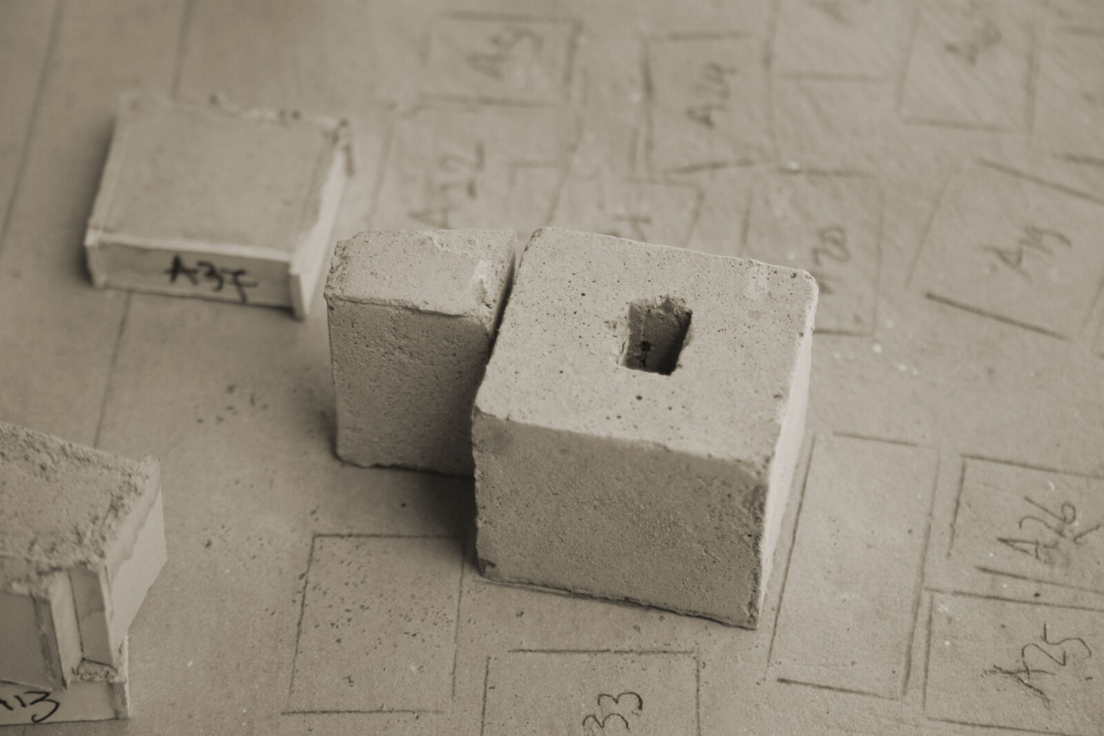 Canon EOS 450D (EOS Rebel XSi / EOS Kiss X2) sample photo. Architecture, concrete, model, mold photography