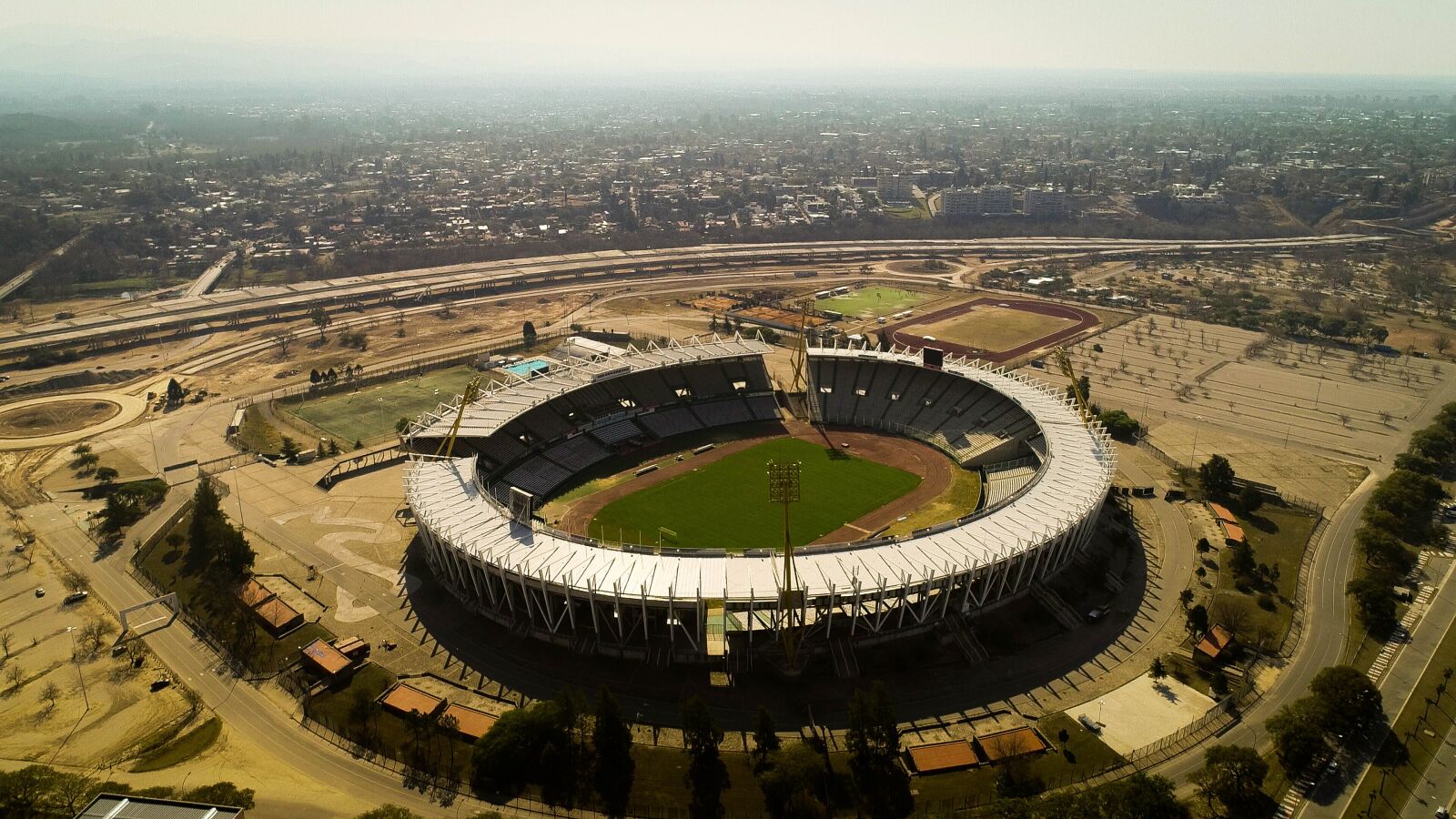 DJI FC6310 sample photo. Stadium, kempes, cordoba photography
