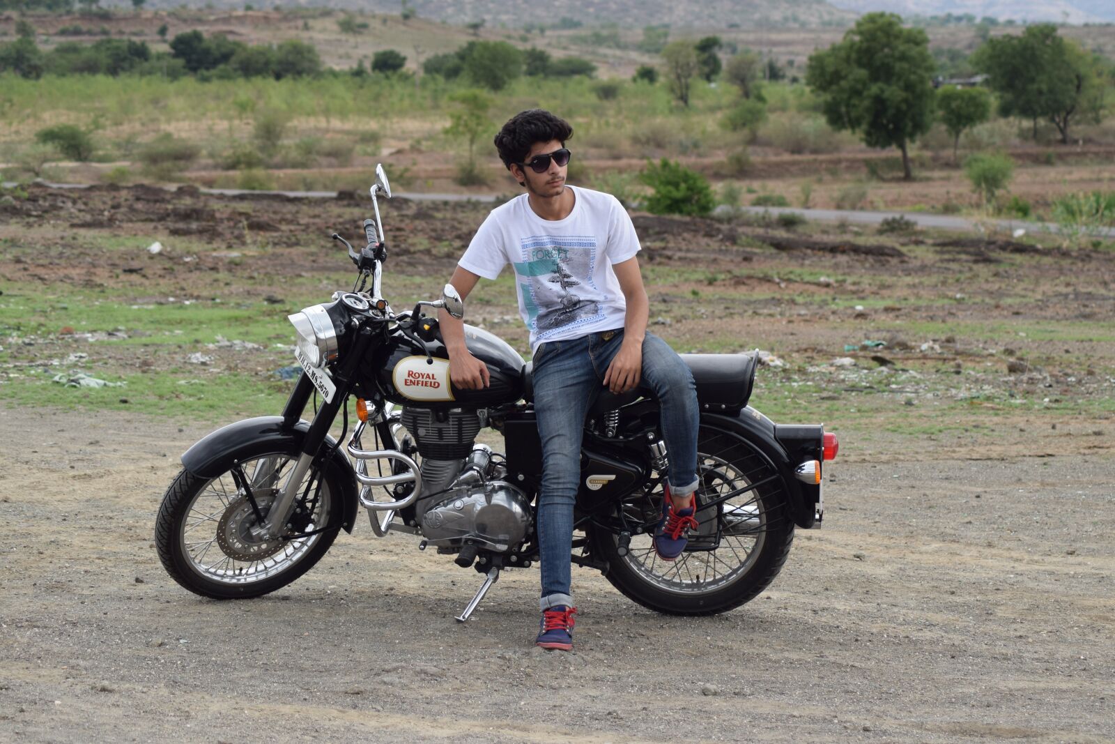 Nikon D3300 sample photo. Bike, wheel, road photography