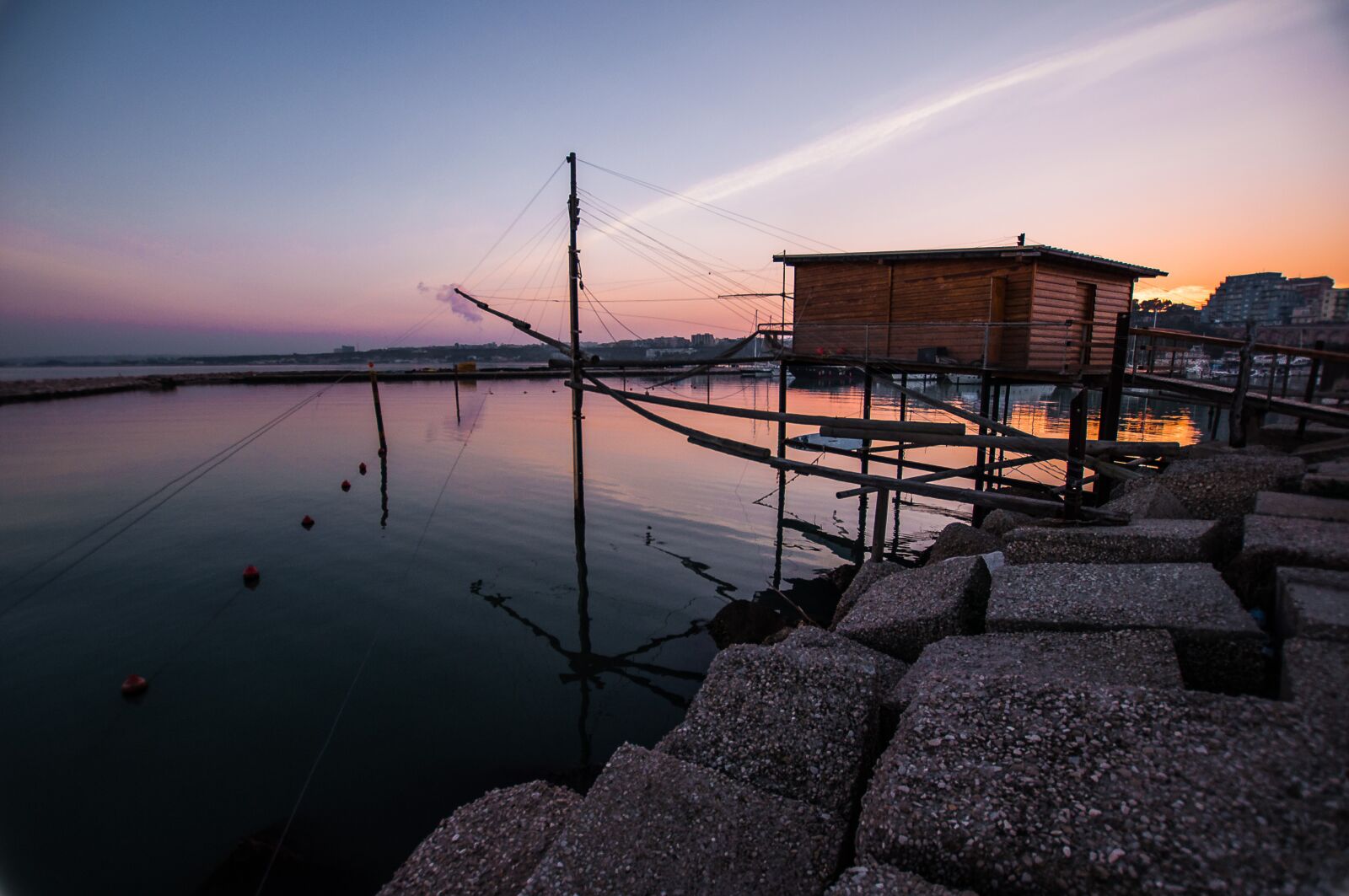 Nikon D5000 sample photo. Sunset, sea, sky photography