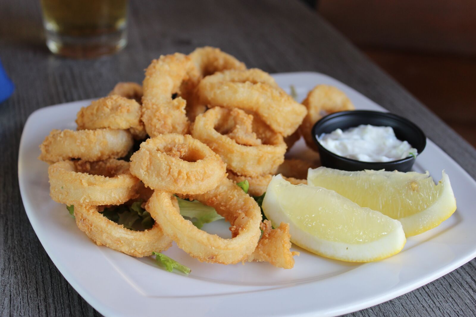 Canon EOS 1300D (EOS Rebel T6 / EOS Kiss X80) sample photo. Squid, seafood, food photography