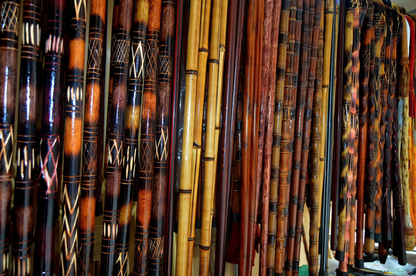 Nikon D3200 sample photo. Crafts, canes, craft products photography