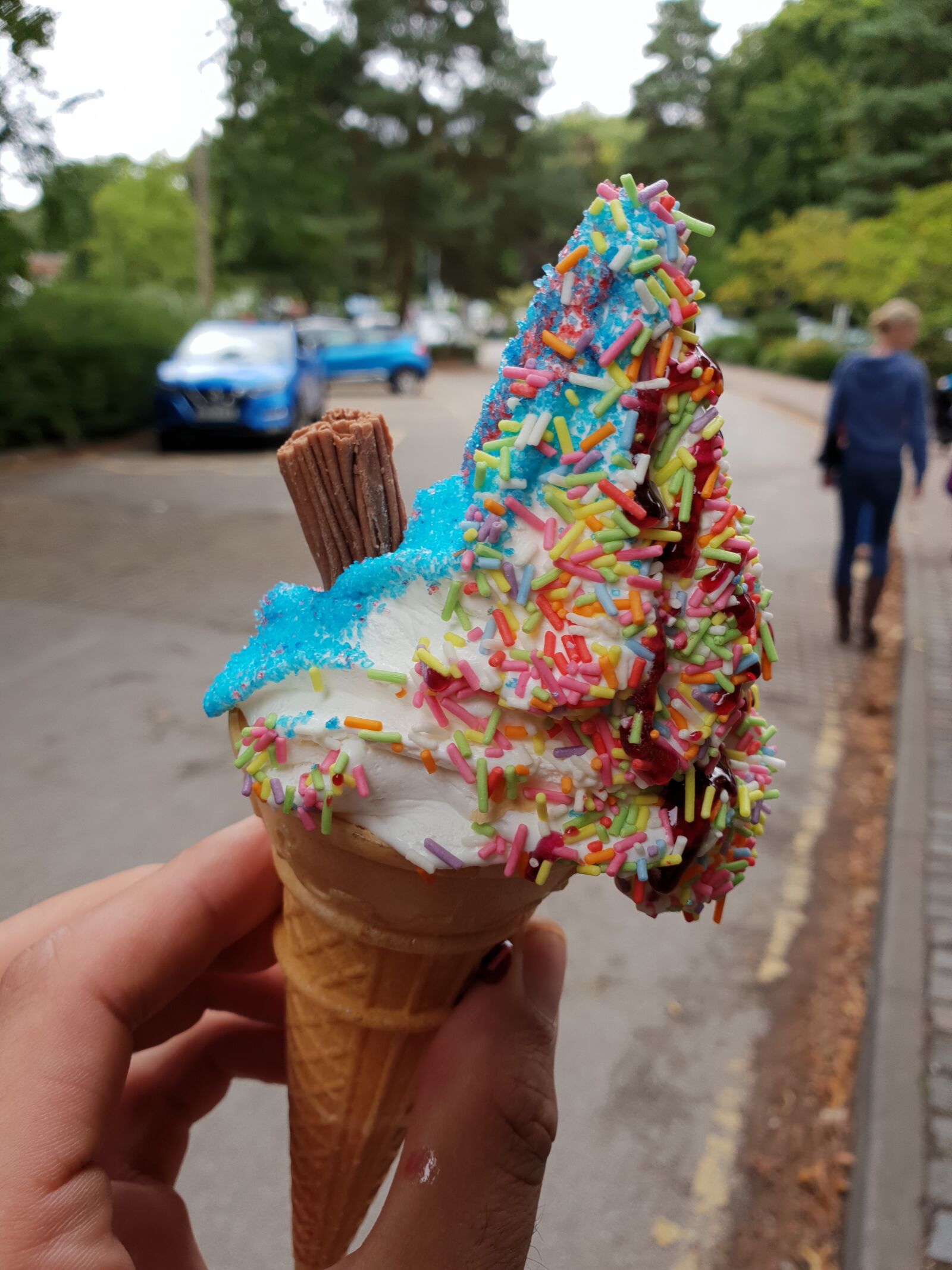 Samsung Galaxy S9+ sample photo. Icecream, colors, colorful photography