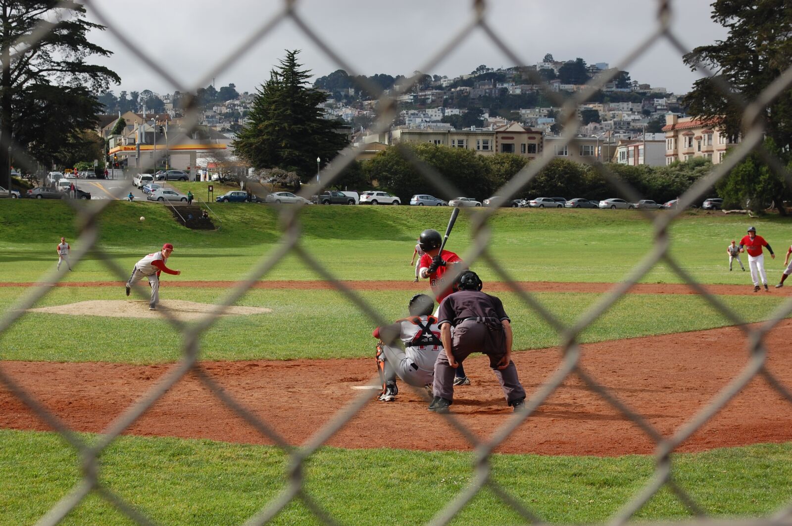 Nikon D40 sample photo. Baseball, sport, training photography