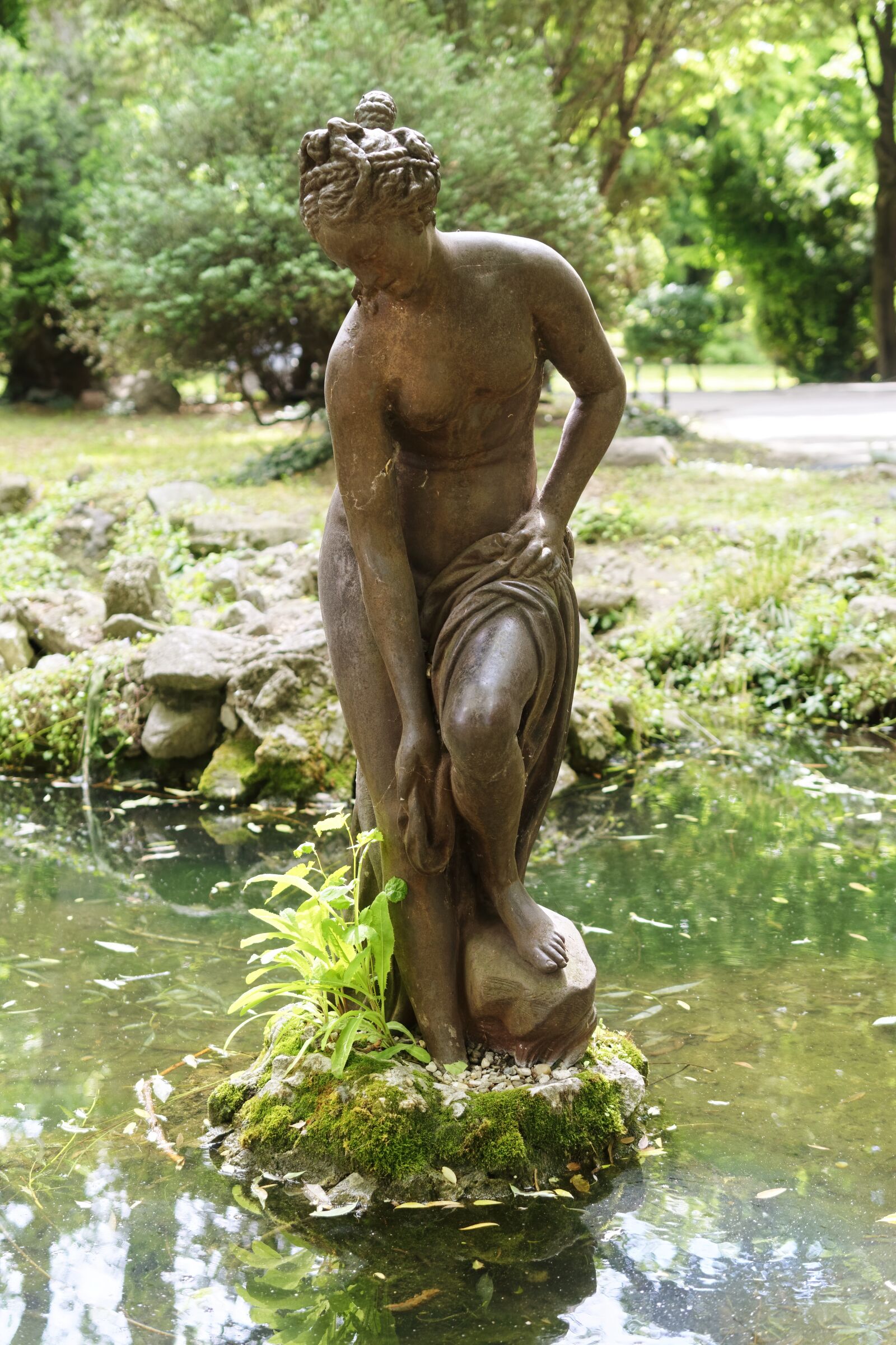 Nikon D5300 sample photo. Sculpture, metal, figure photography