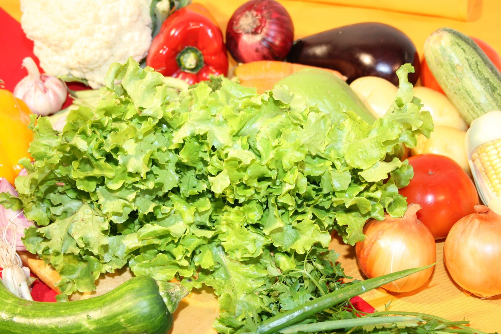 Canon EOS 30D sample photo. Food, vegetables, greens photography