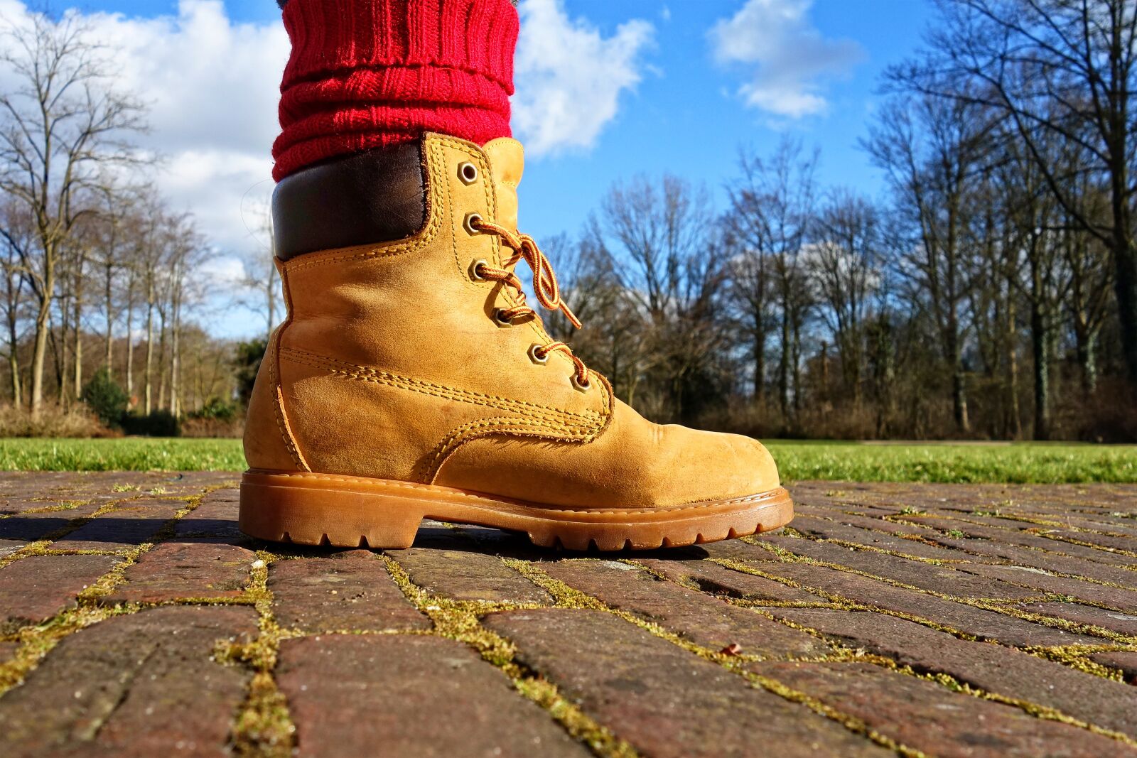 Sony Cyber-shot DSC-RX100 sample photo. Foot, leg, shoe photography