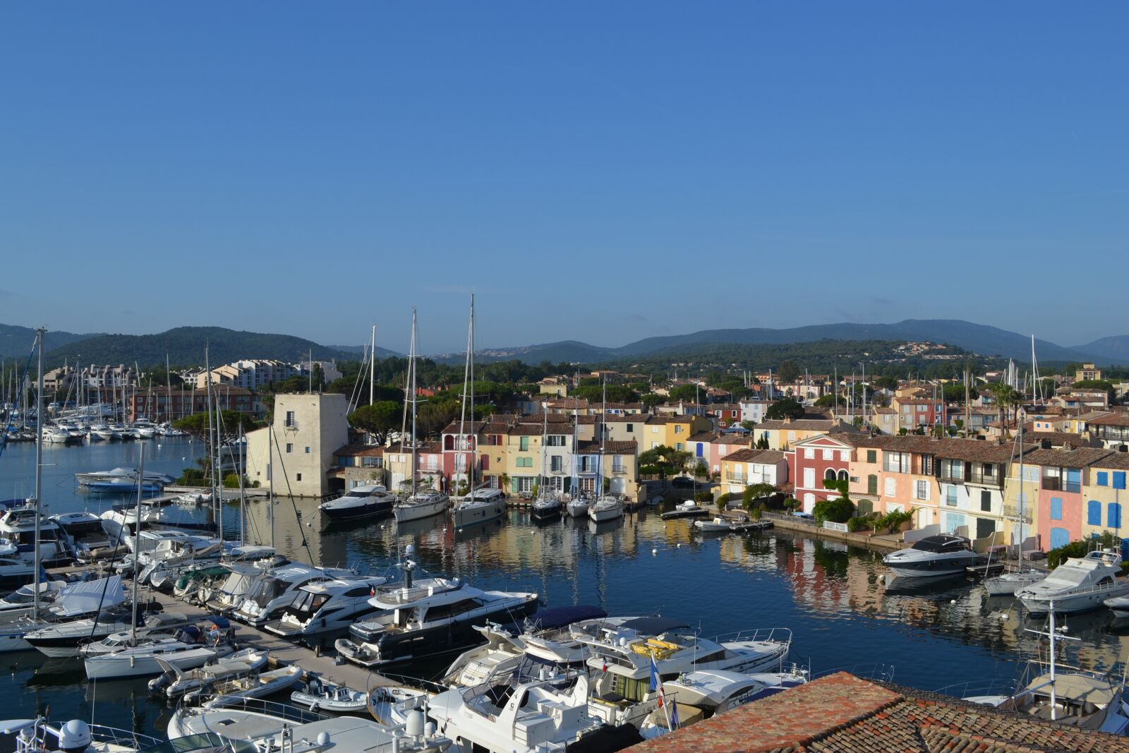 Nikon D3100 sample photo. Port-grimaud, french riviera, mediterranean photography