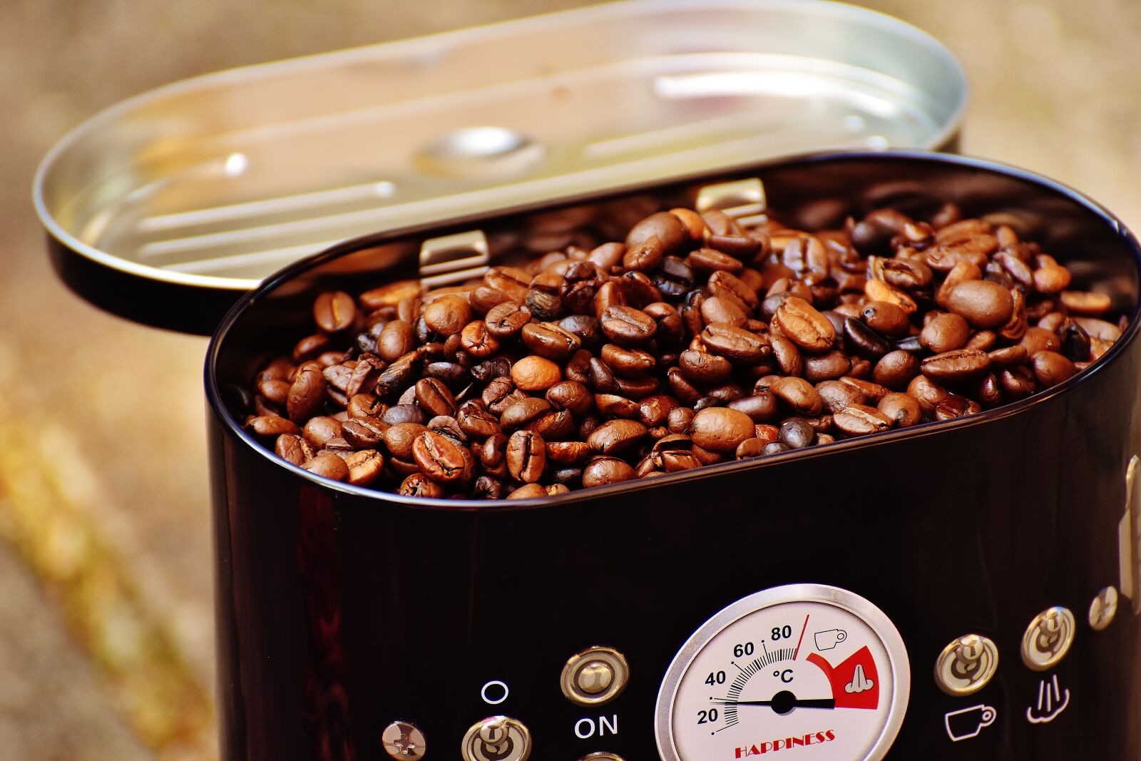 Nikon D7200 sample photo. Coffee tin, coffee, coffee photography