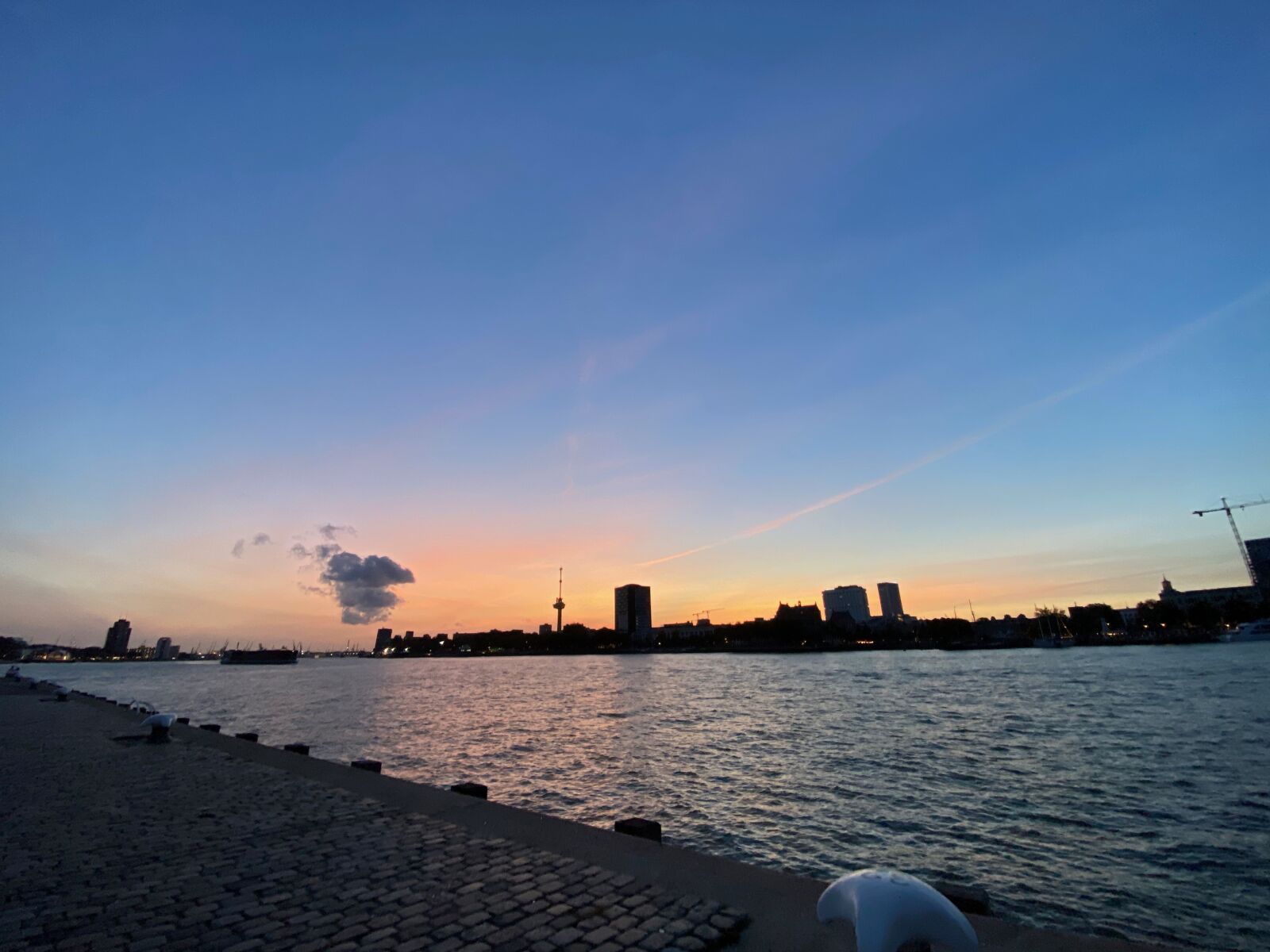 iPhone 11 Pro Max back triple camera 1.54mm f/2.4 sample photo. Rotterdam, netherlands, holland photography