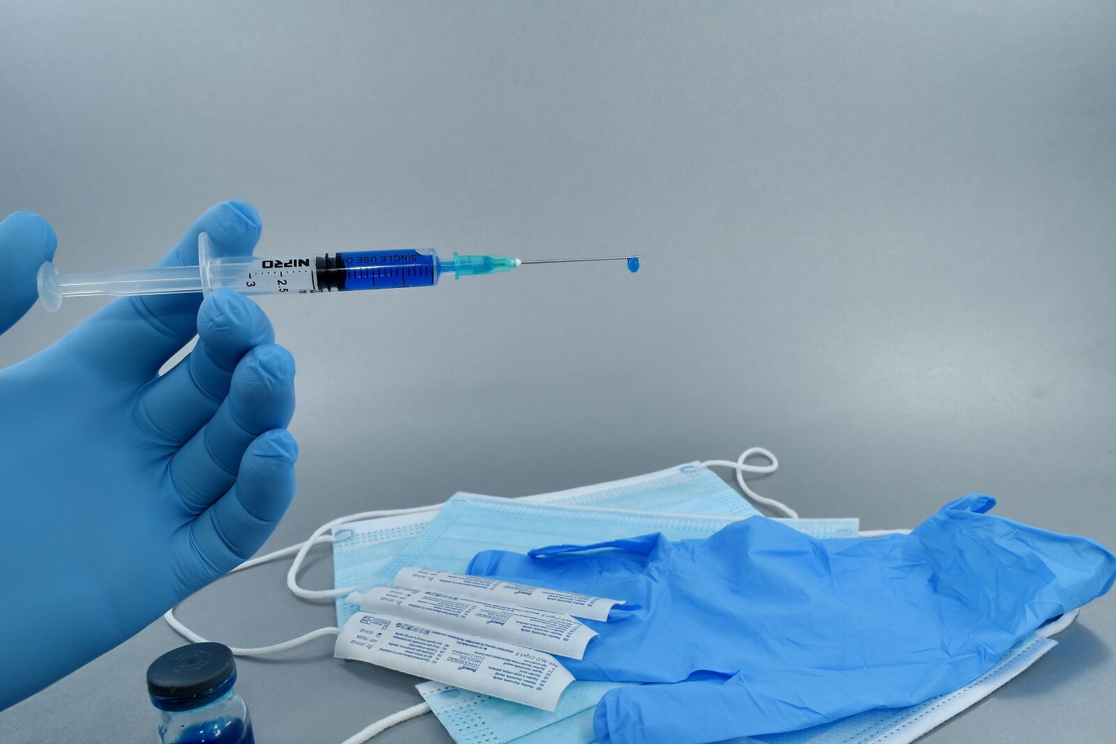 Nikon D5500 sample photo. Anesthetic, injection, laboratory, medical photography
