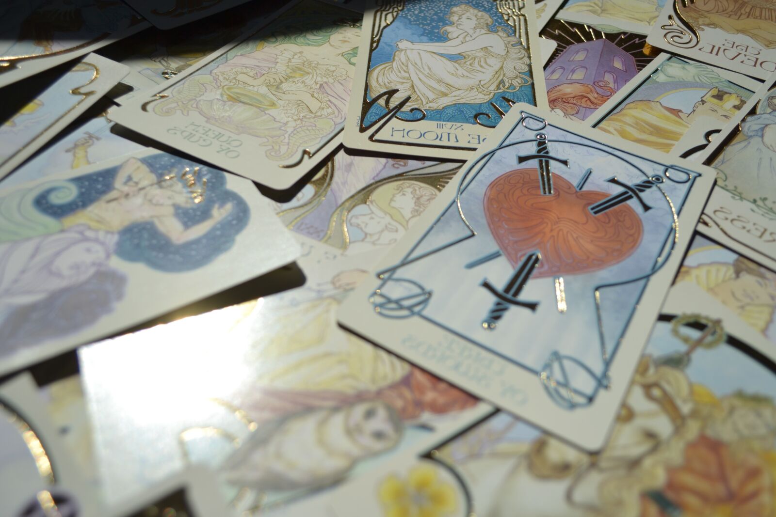 Nikon D3100 sample photo. Ethereal visions, illuminated tarot photography