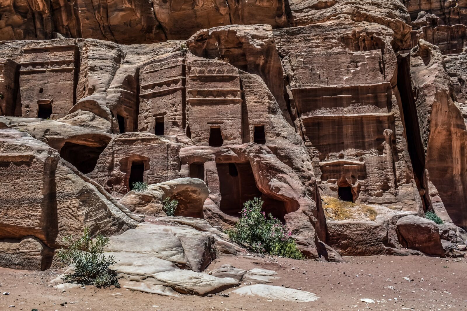Nikon D3300 sample photo. Petra, jordan, caves photography