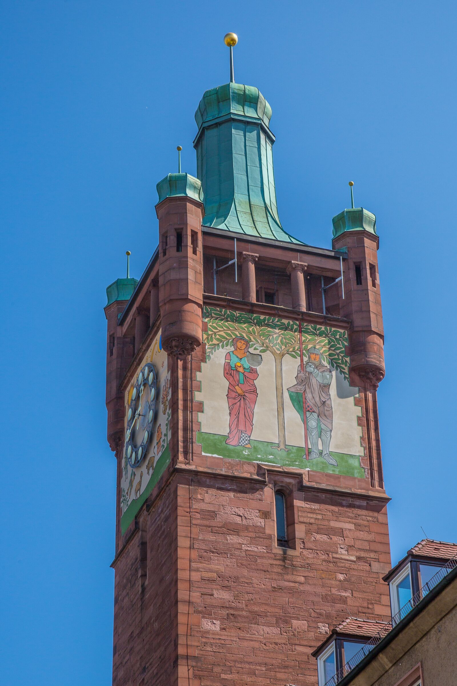 Canon EF 24-105mm F4L IS USM sample photo. Pforzheim, tower, district office photography