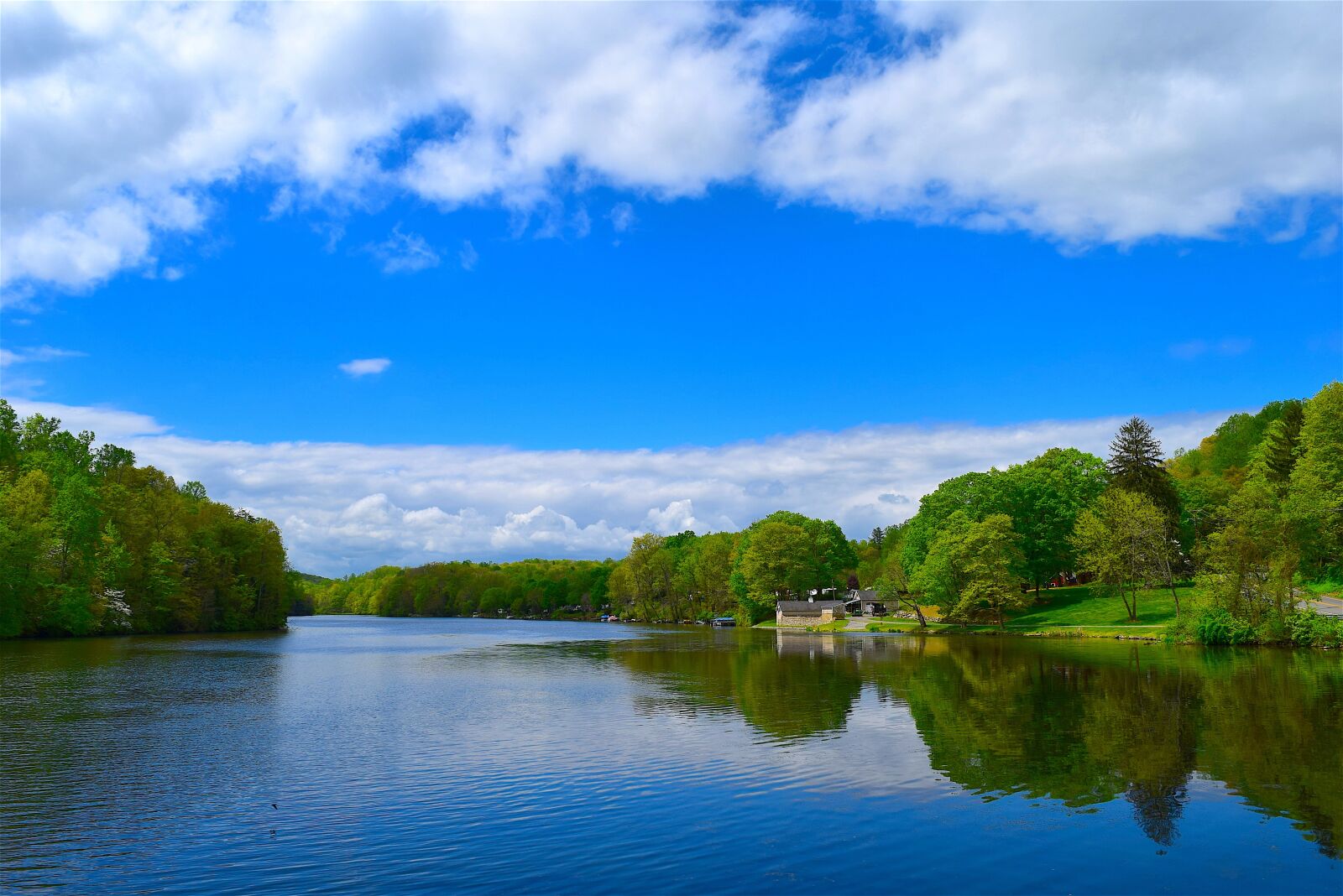 Nikon D3300 sample photo. Lake, sky, clouds photography