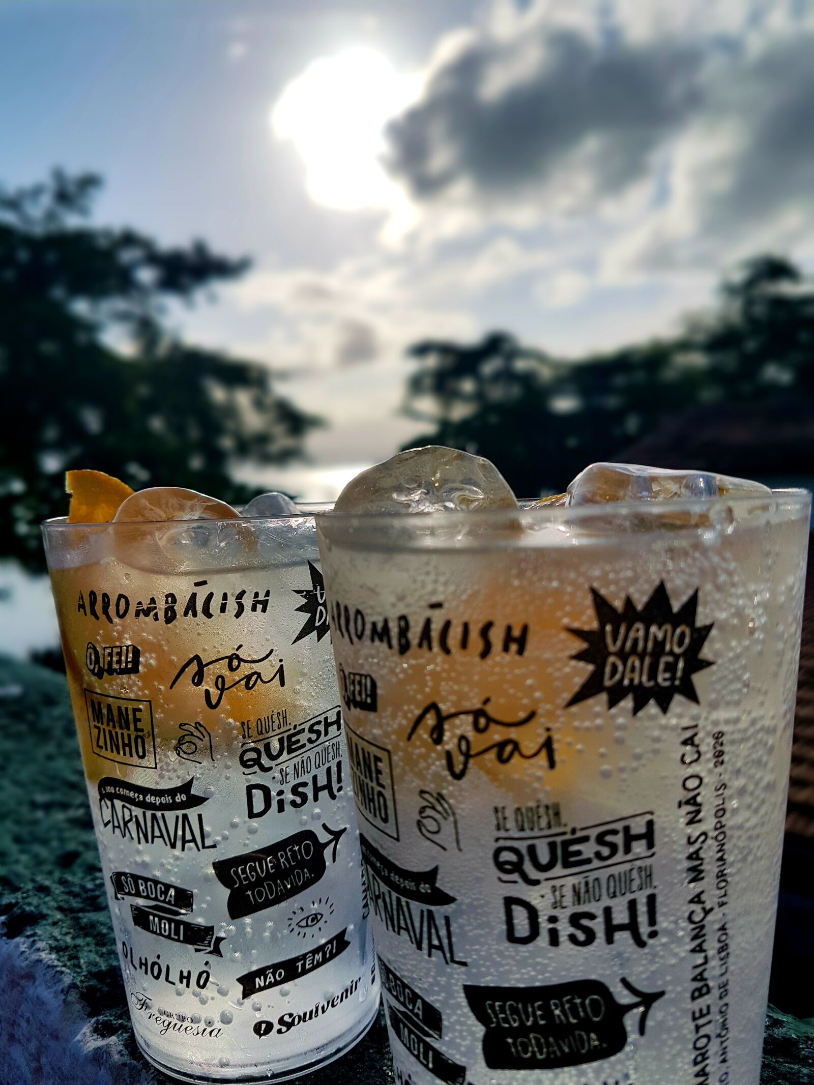 Samsung Galaxy S7 Edge sample photo. Sunset, drinks, refreshing photography