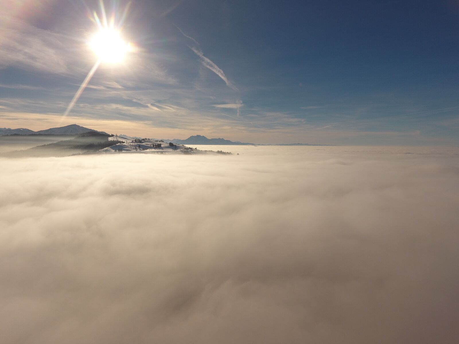 DJI FC330 sample photo. Clouds, aerial view, about photography