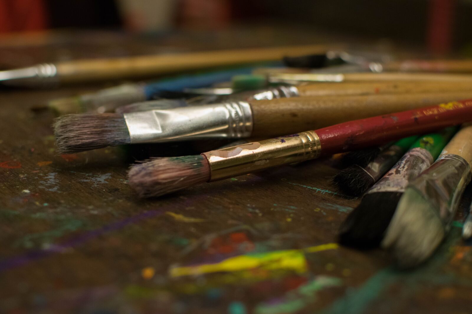 Nikon D3300 sample photo. Paintbrush, art, paint photography