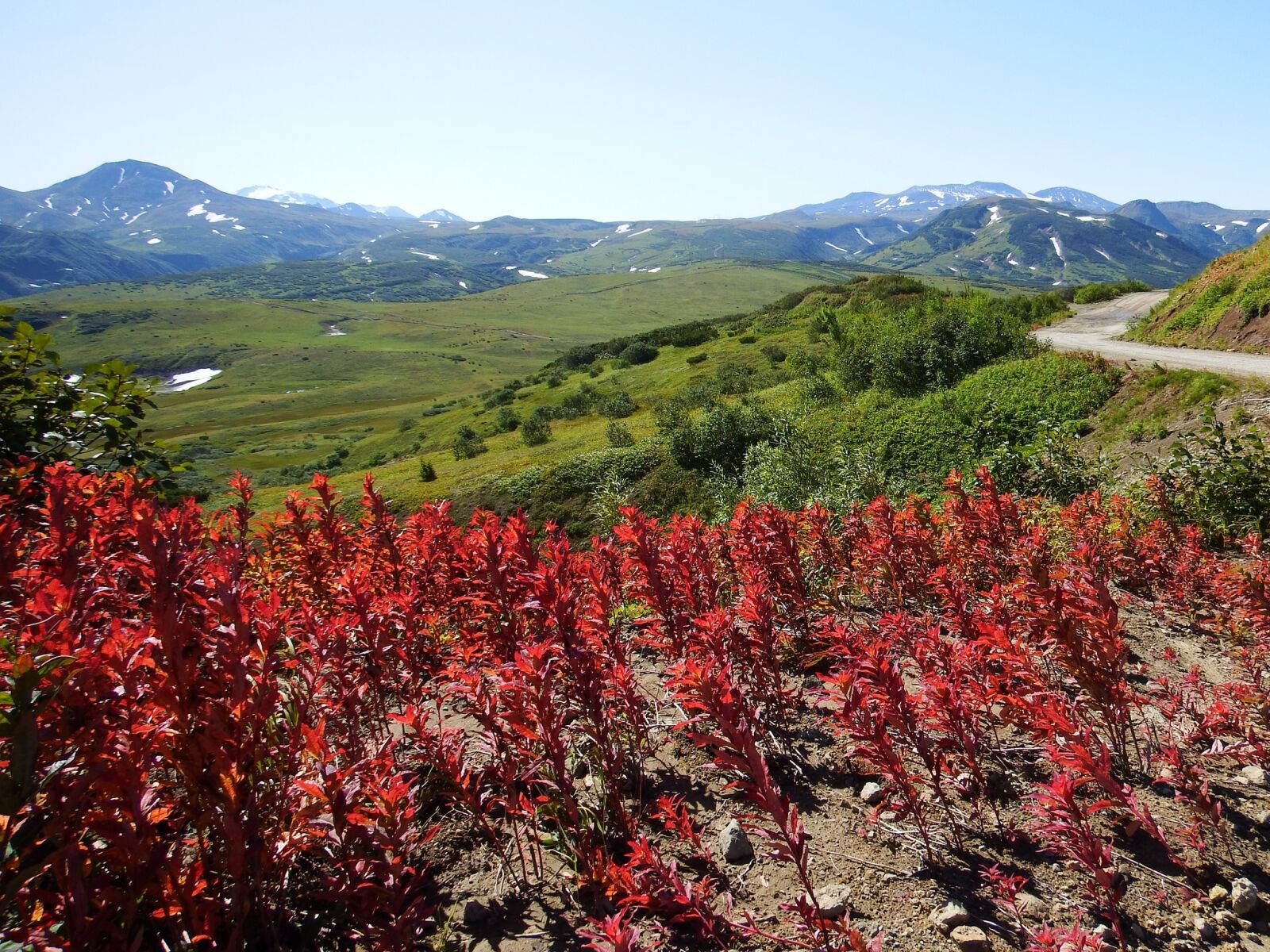 Fujifilm FinePix S1 sample photo. Mountains, volcano, tundra photography