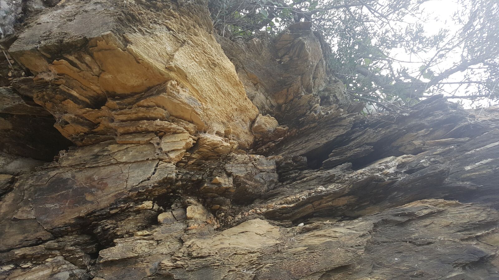Samsung Galaxy S6 sample photo. Sea, seashore, rocks photography