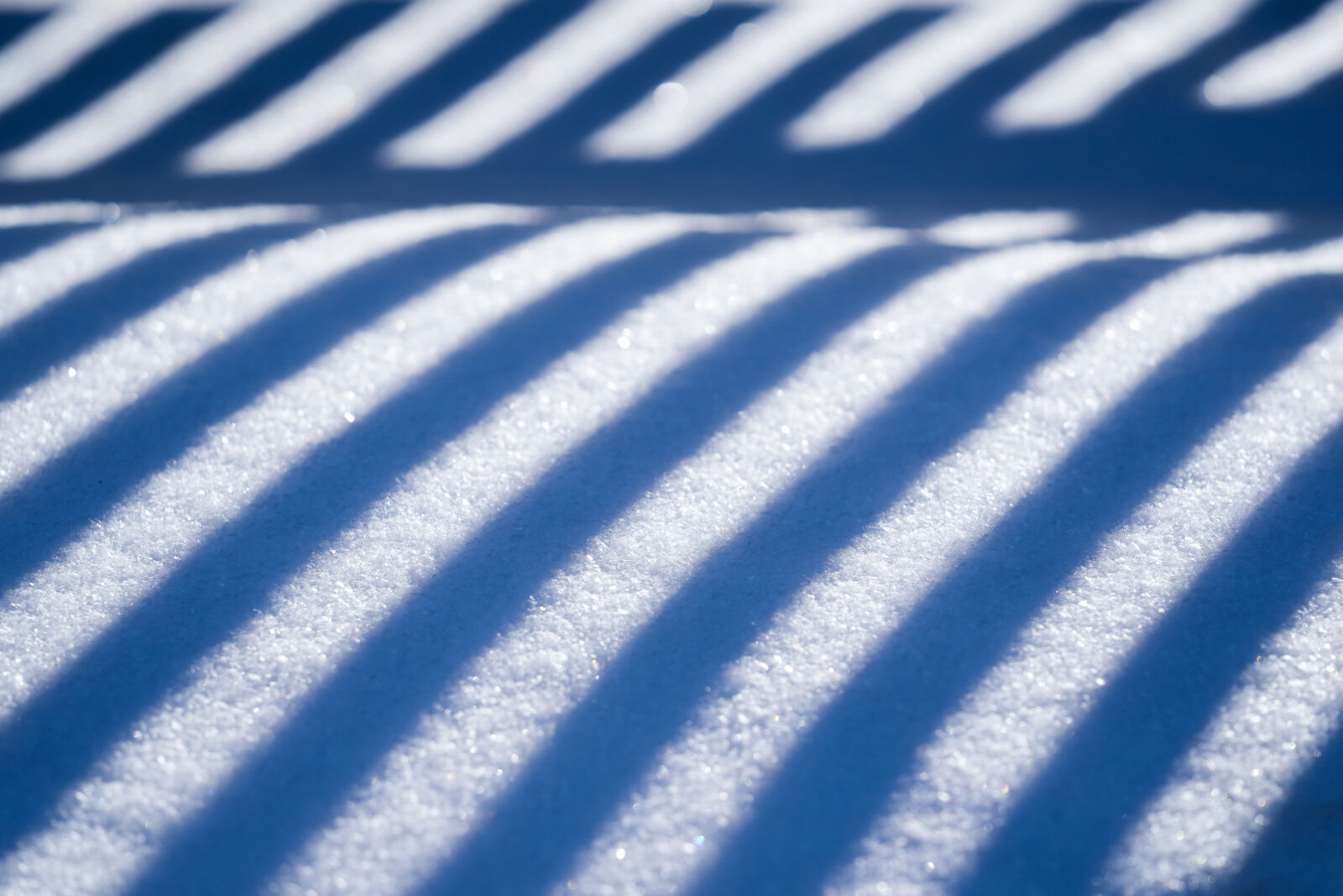Sony FE 70-200mm F2.8 GM OSS sample photo. Morning shadow on snow photography
